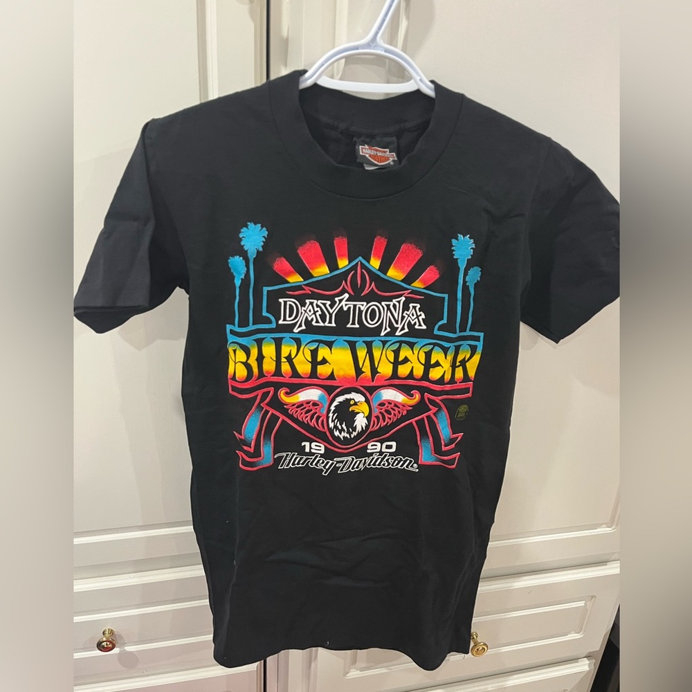 Harley-Davidson Black Daytona Bike Week Graphic Tee